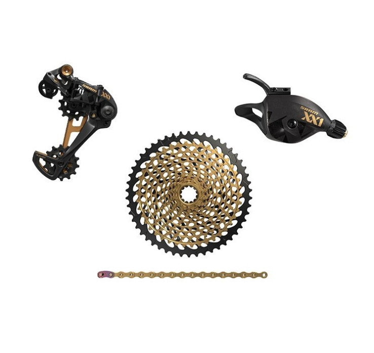 Grupo Sram XX1 Eagle Oro 1x12v (sin bielas)