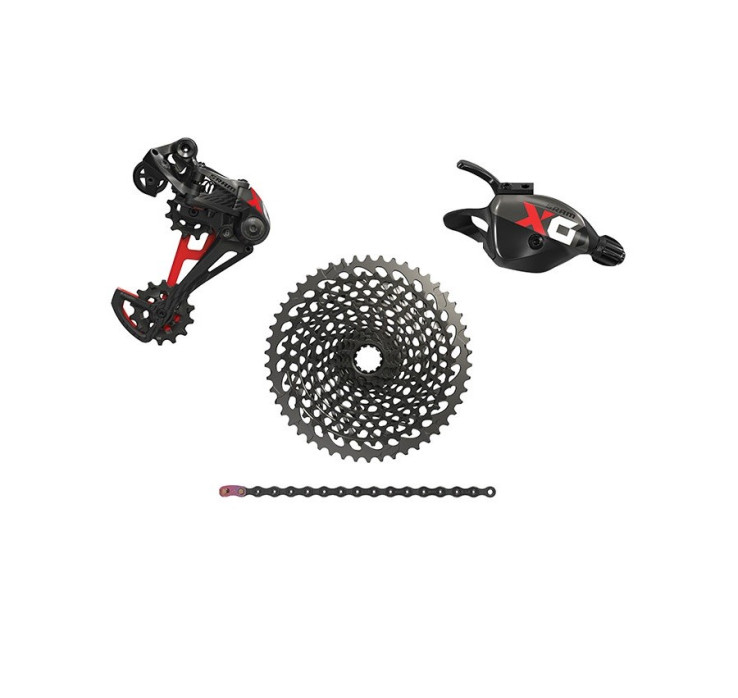 Grupo Sram X01 Eagle Rojo 1x12v (sin bielas)