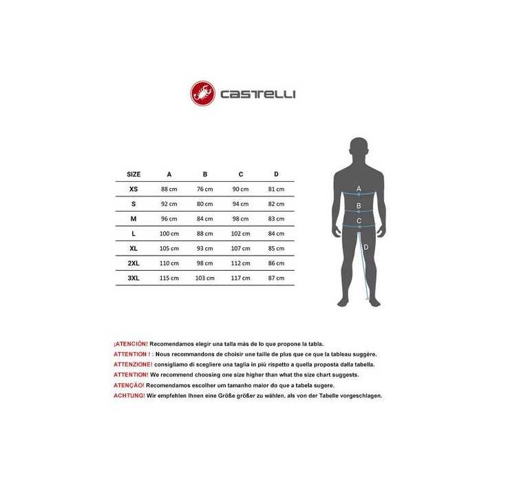 Culotte Corto Castelli Volo Giro d'Italia