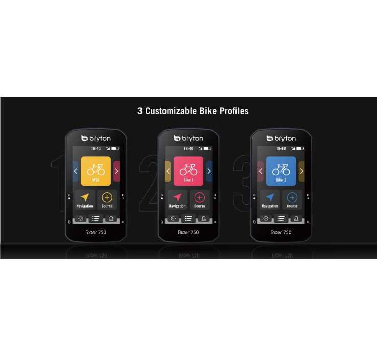 GPS Bryton Rider 750 E