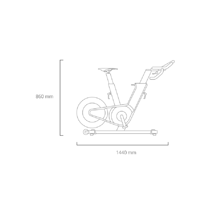 Bicicleta Spinning Zycle Smart ZBIKE