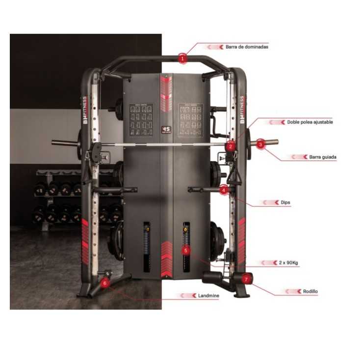 Multigym BH Rack Smith G160