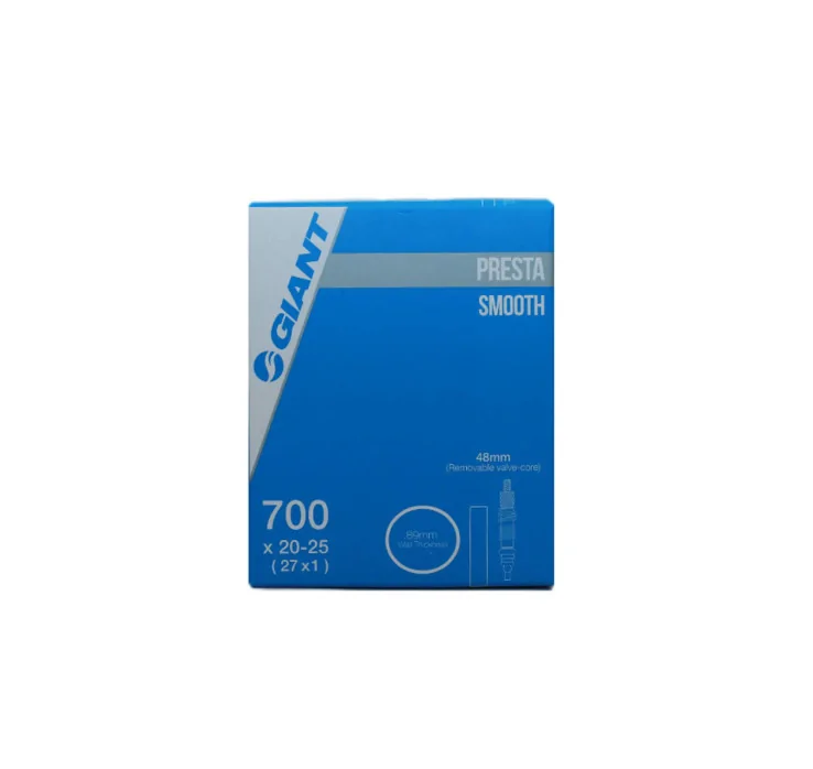Cámara Carretera Giant 700x20-25 Smooth Presta 48mm