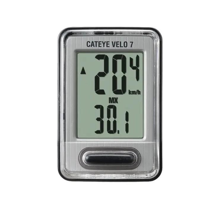 Cuentakilómetros Cateye Velo 7