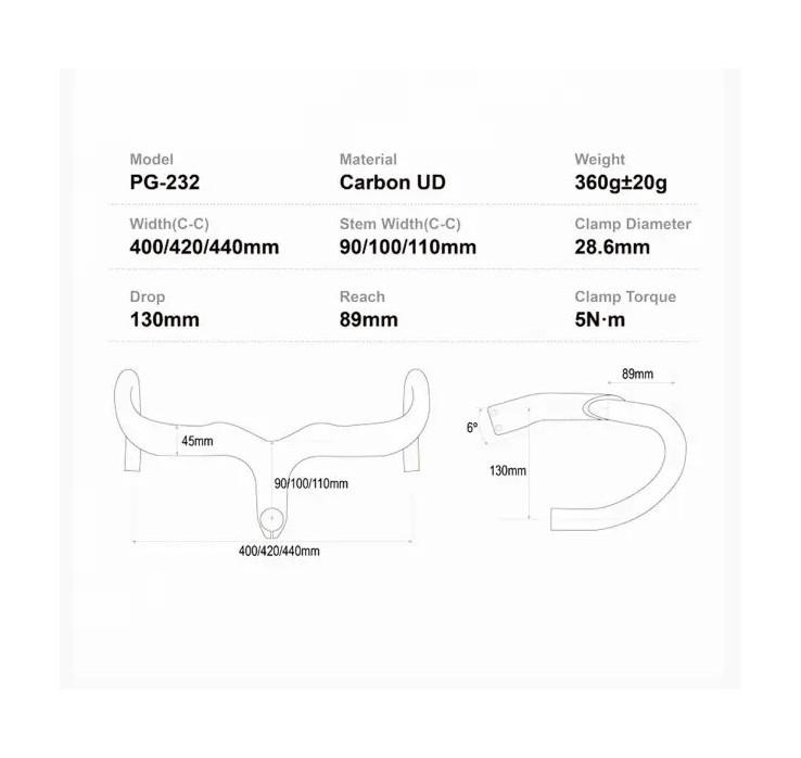 Manillar Progress Aero PG-232 - Oferta