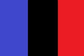 Azul-Negro-Rojo