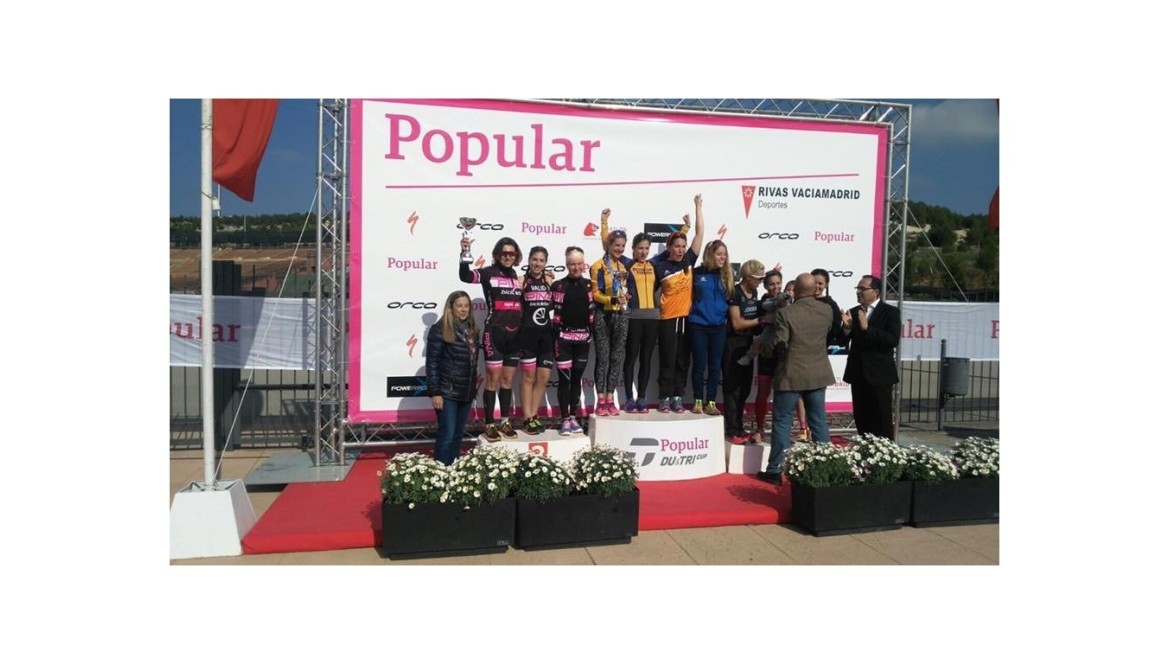 2º PUESTO PARA EL EQUIPO FEMININO BICIS PINA - TRITOLEDO EN EL DUATLÓN DE RIVAS
