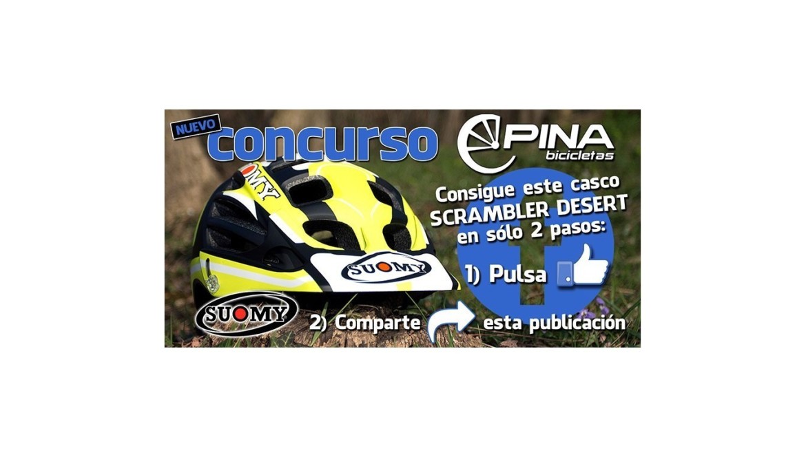 SORTEO CACO SUOMY SCRAMBLER