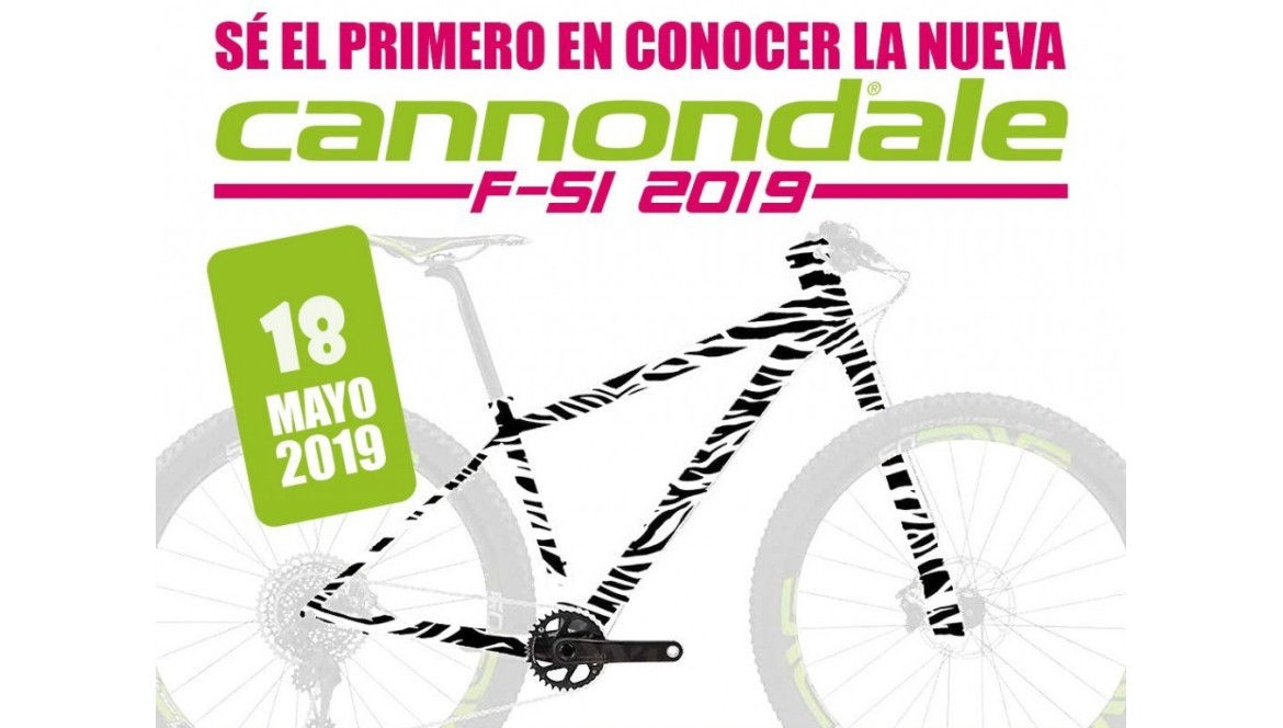 NUEVO CUADRO CANNONDALE F-SI 2019